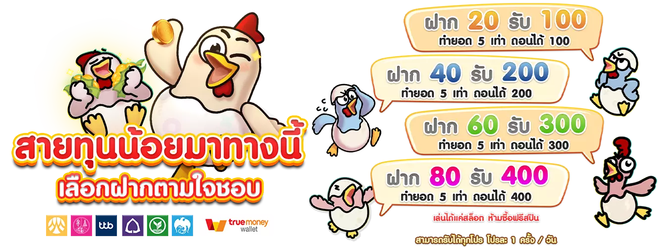โปรโมชั่นแนะนำ
